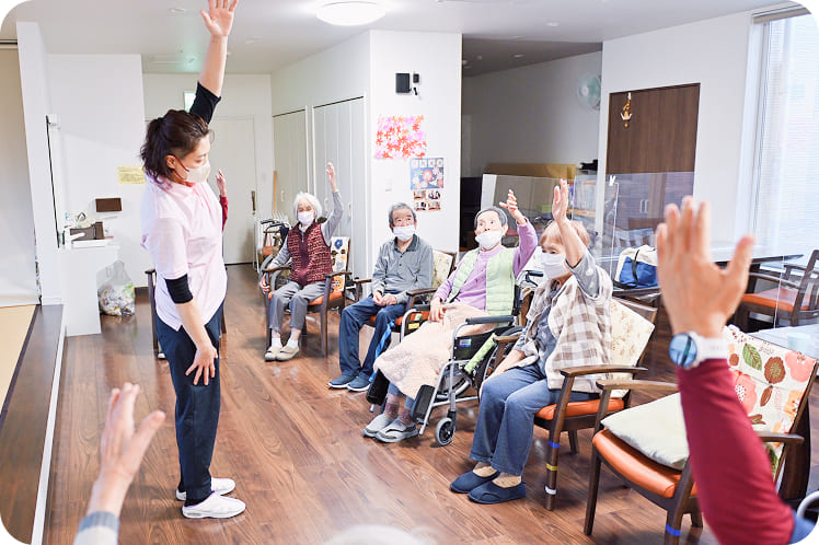 デイサービス デイサービス実里の風景
